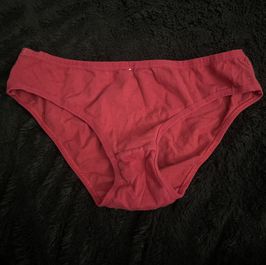 Red Panties W Lace Heart