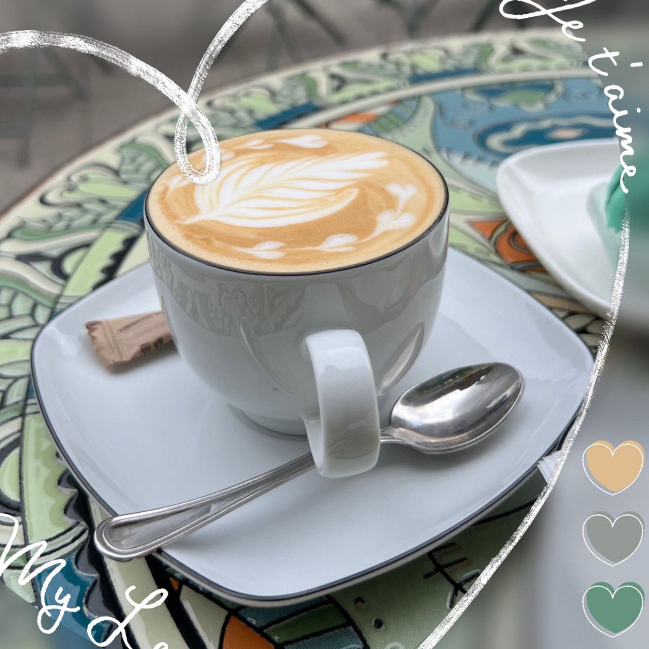 Our first date coffee