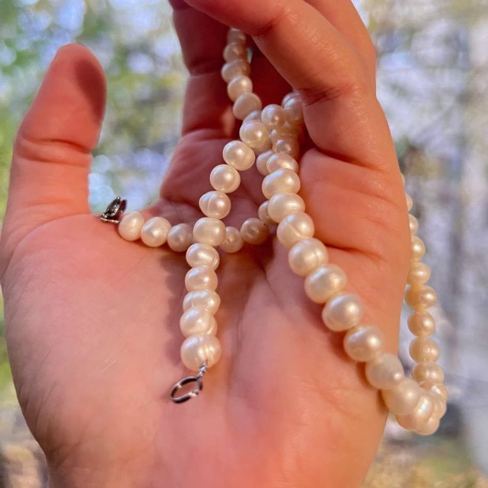 Freshwater pearl necklace