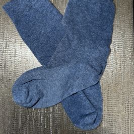 Blue socks