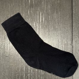 black socks left