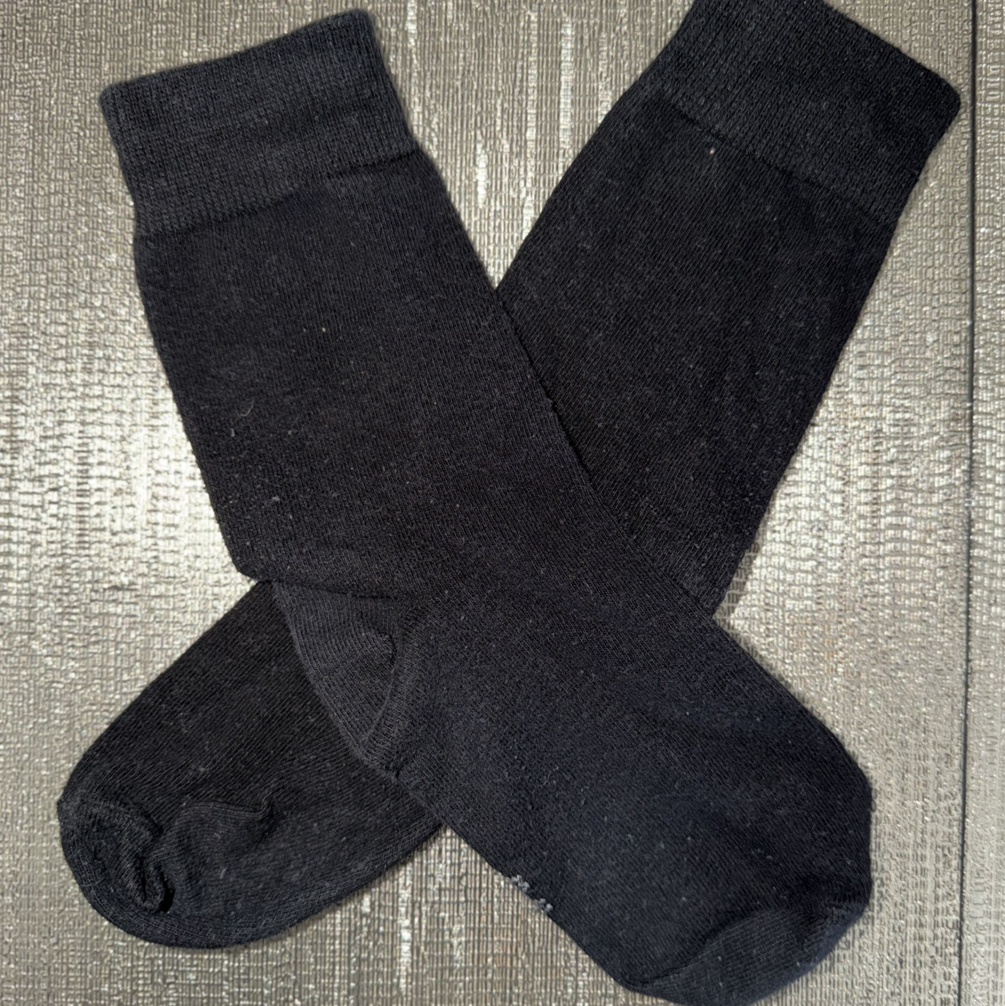 Black socks Pair