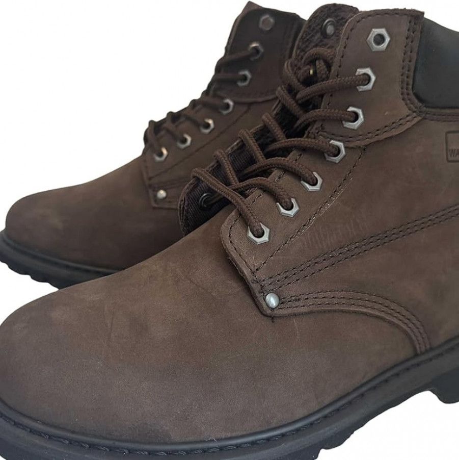 New Brown Leather Boots