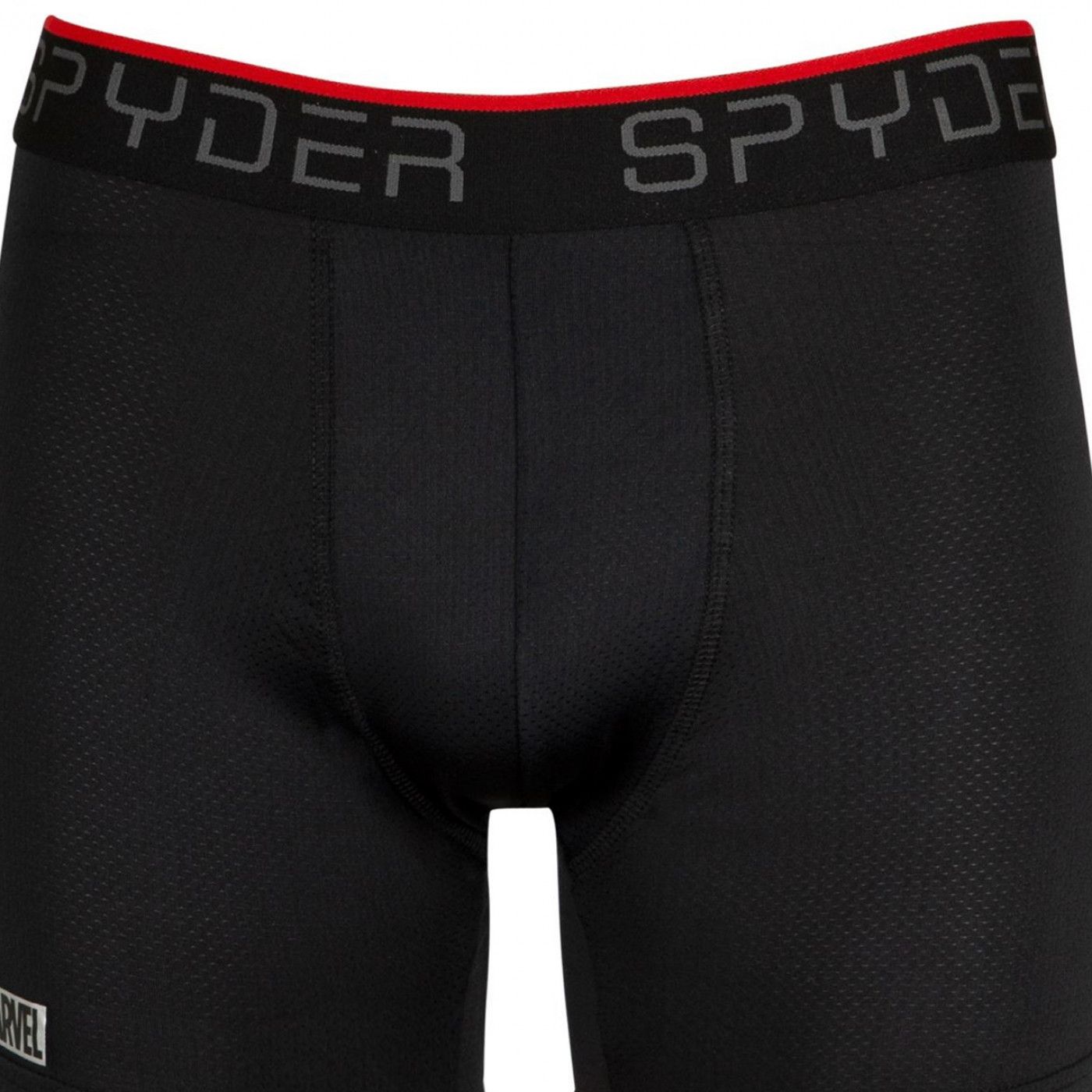 1 New Poly Spandex Performance Boxer Briefs Black Underwear