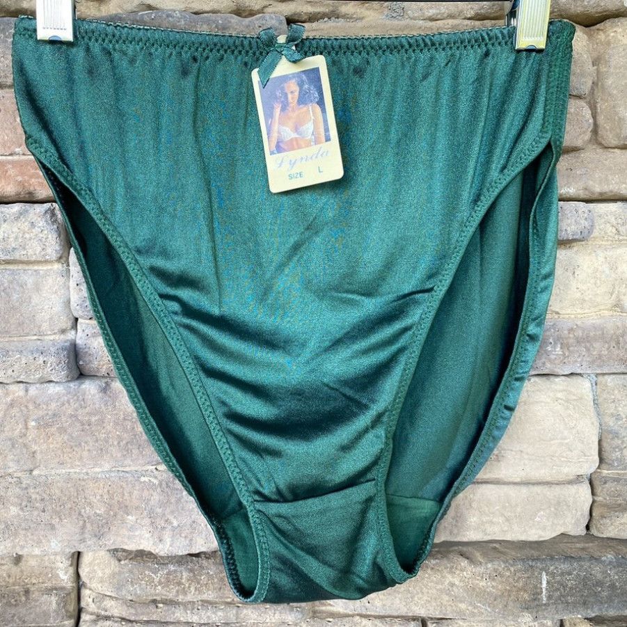 Worn Green Panties