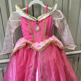 Worn Women Pink Princess Costume