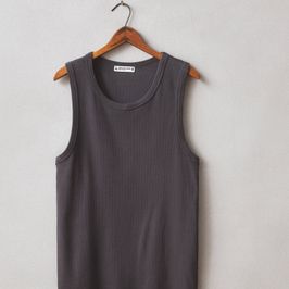 Worn Gray Tank Top