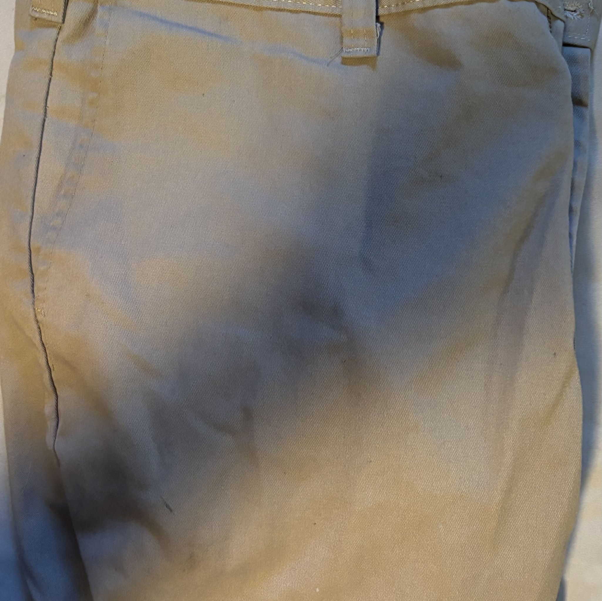 Worn Khaki Pants