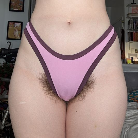 24hr HOT YOGA PANTIES: PINK THONG VS