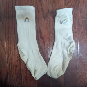 White Rainbow Socks