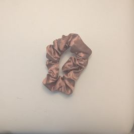 Brown Hair Scrunchie