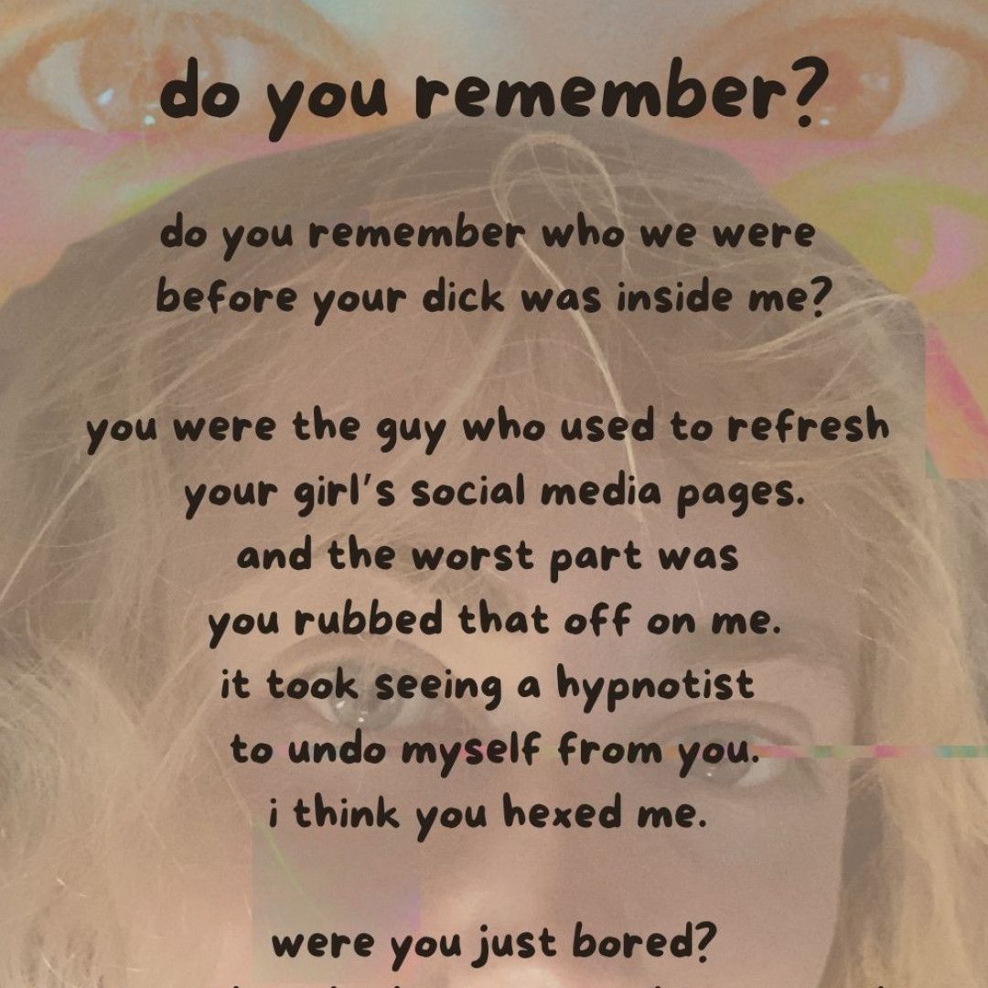 do you remember: poem lyric cards