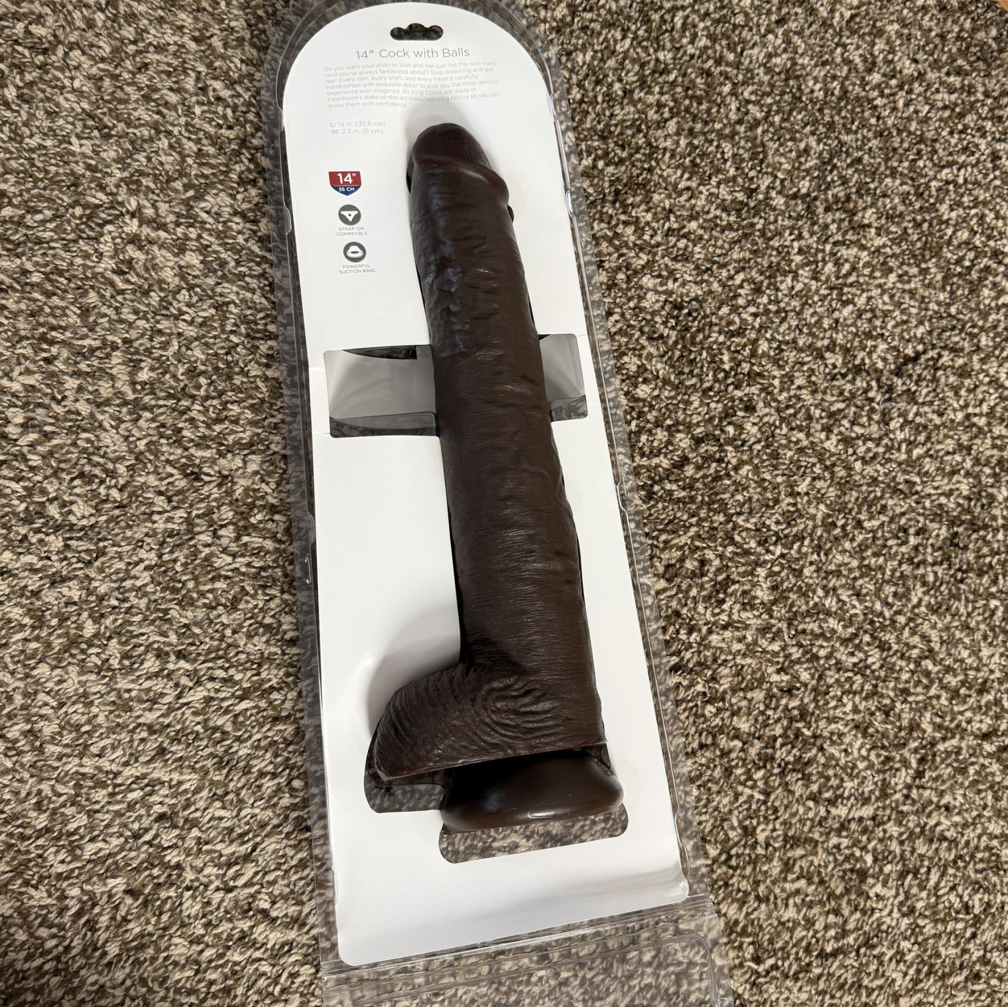 Huge 14in BBC Dildo