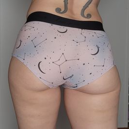 Full Back Pink and Purple Panties
