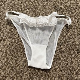 Sheer White Fullback Panties
