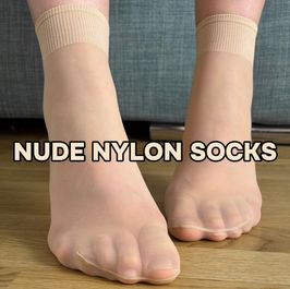Worn Nylon Socks