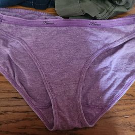 Full Cotton Panties Purple