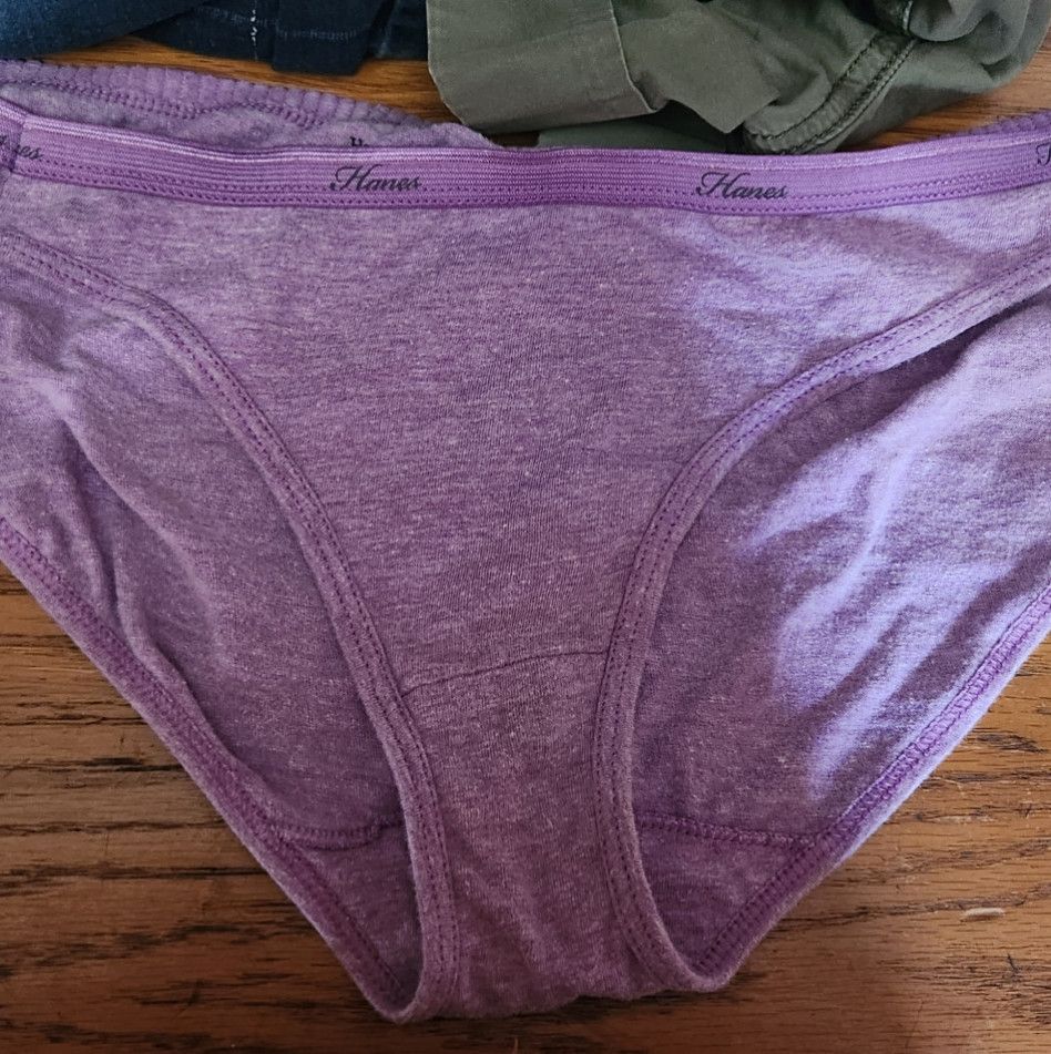 Full Cotton Panties Purple