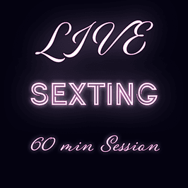 60 minutes Live sexting