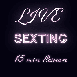 15 minutes Live sexting
