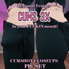 PT Cums 3x cumshot closeups pic set