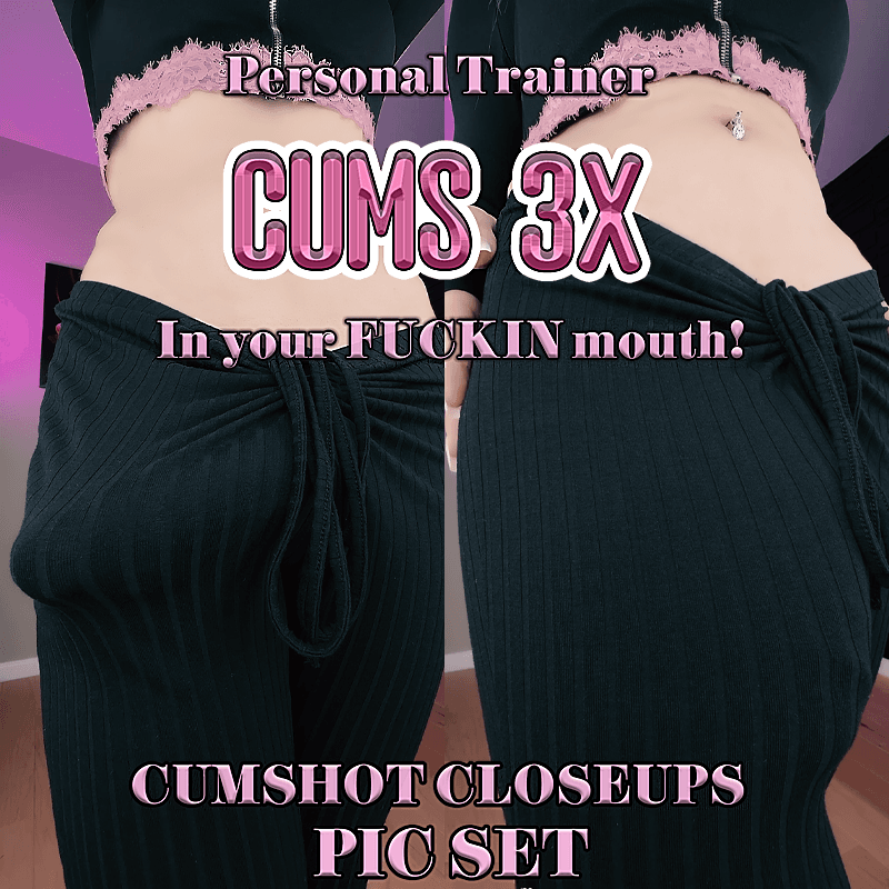 PT Cums 3x cumshot closeups pic set