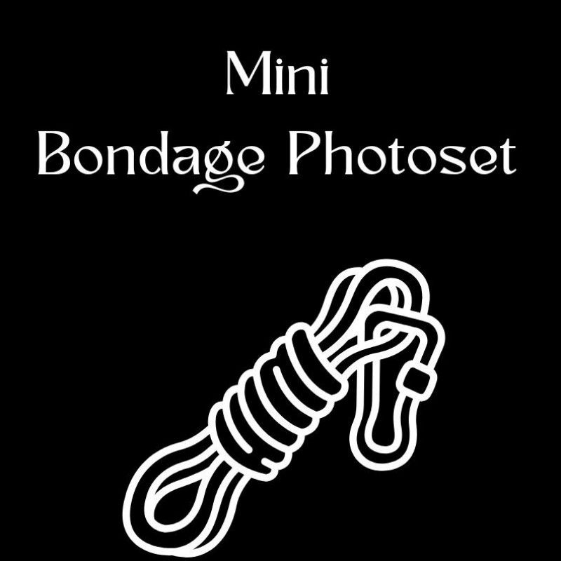 Mini Self Bondage Photoset