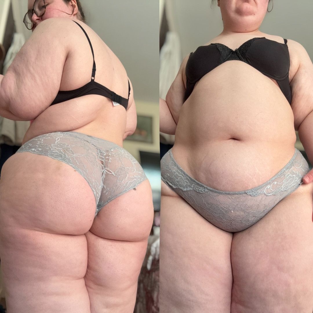 Grey Lace Panties