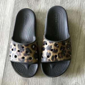 Worn Croc Sandal Shoes