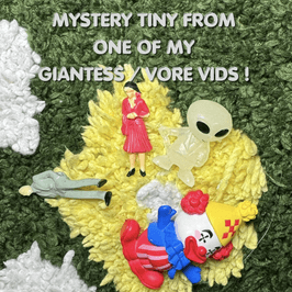 MYSTERY TINY PERSON OR CREATURE PROP FROM GIANTESS VORE VID
