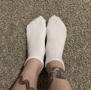 White Ankle Socks