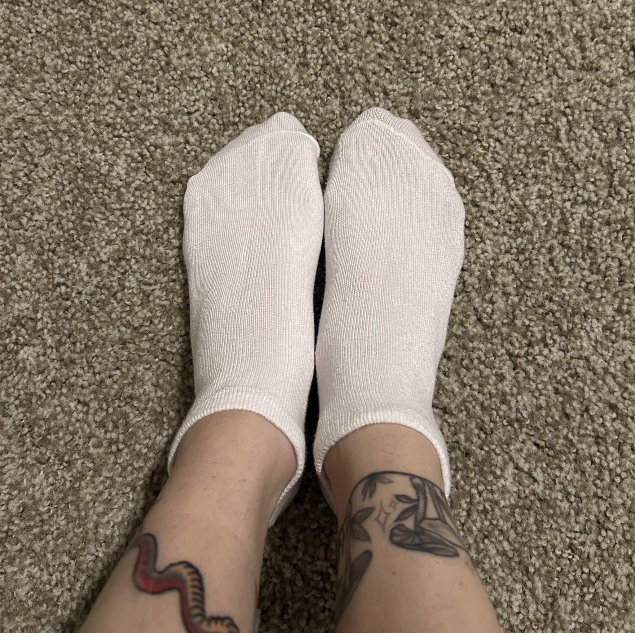 White Ankle Socks