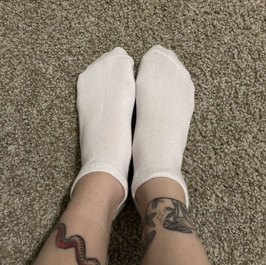 White Ankle Socks