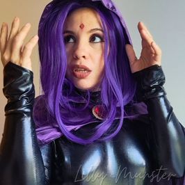 Teen Titans Raven Cosplay Photo Set