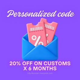 Personalized Discount Code 6 Months