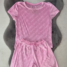 Pink Juicy Couture Velour Pyjama Set