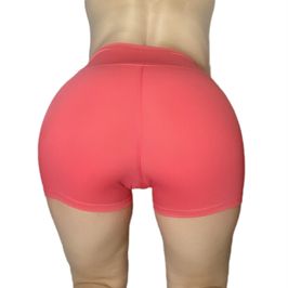 Cherry Red Mini Yoga Gym Shorts