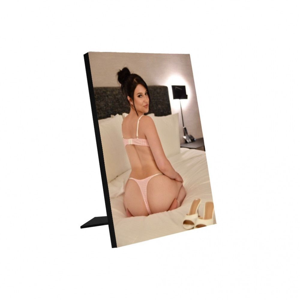 Desktop Lingerie Boudoir Photo Print