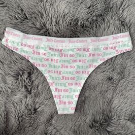 Juicy Couture Cotton Thong Panties
