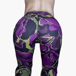 Lululemon Colourful Pattern Gym Yoga Leggings