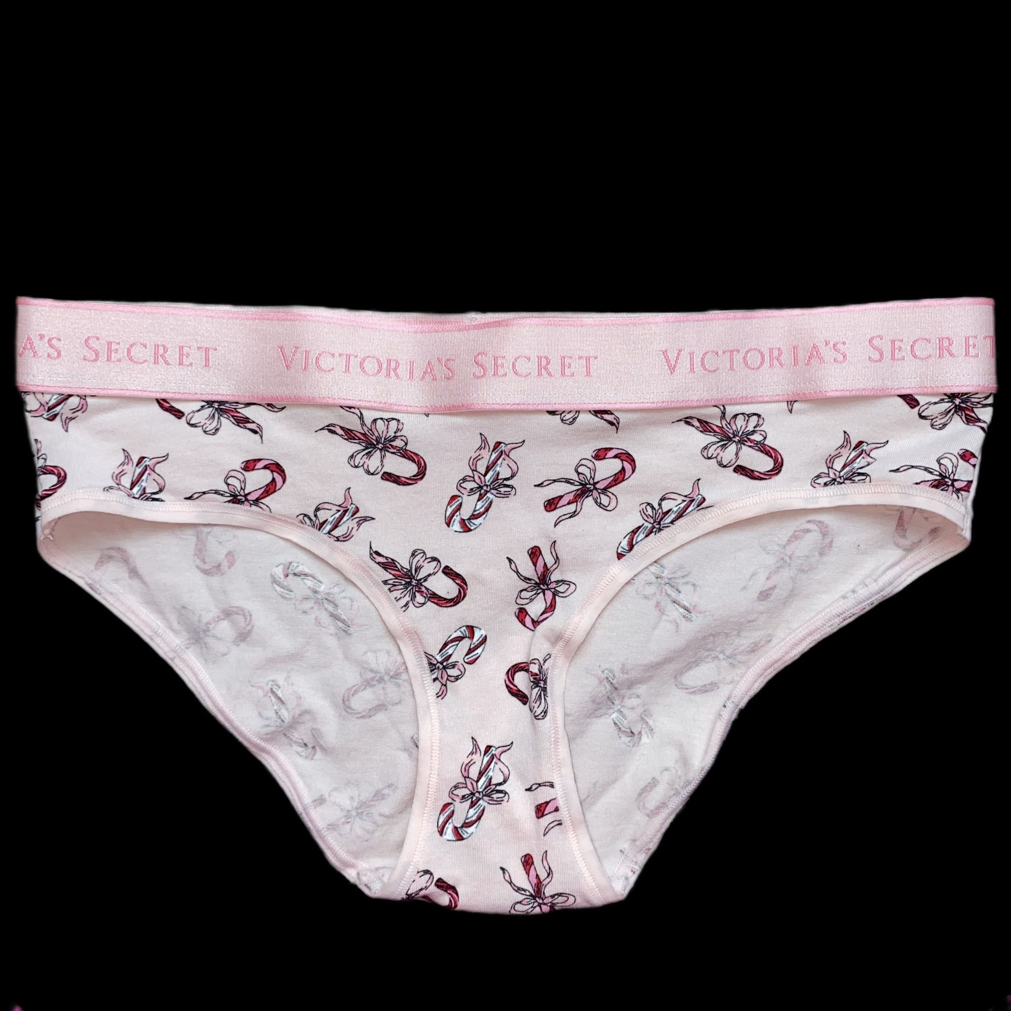 Victorias Secret Pink Candy Cane Panties
