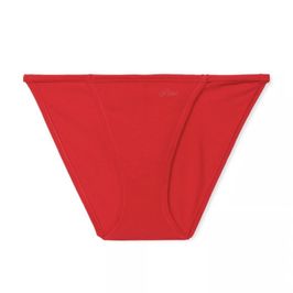 Victorias Secret Red Cotton Bikini Panties