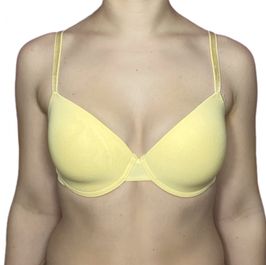 Yellow Lightly Lined Bra