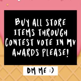 Buy All Store Items Through Contest Vote In MV Awards