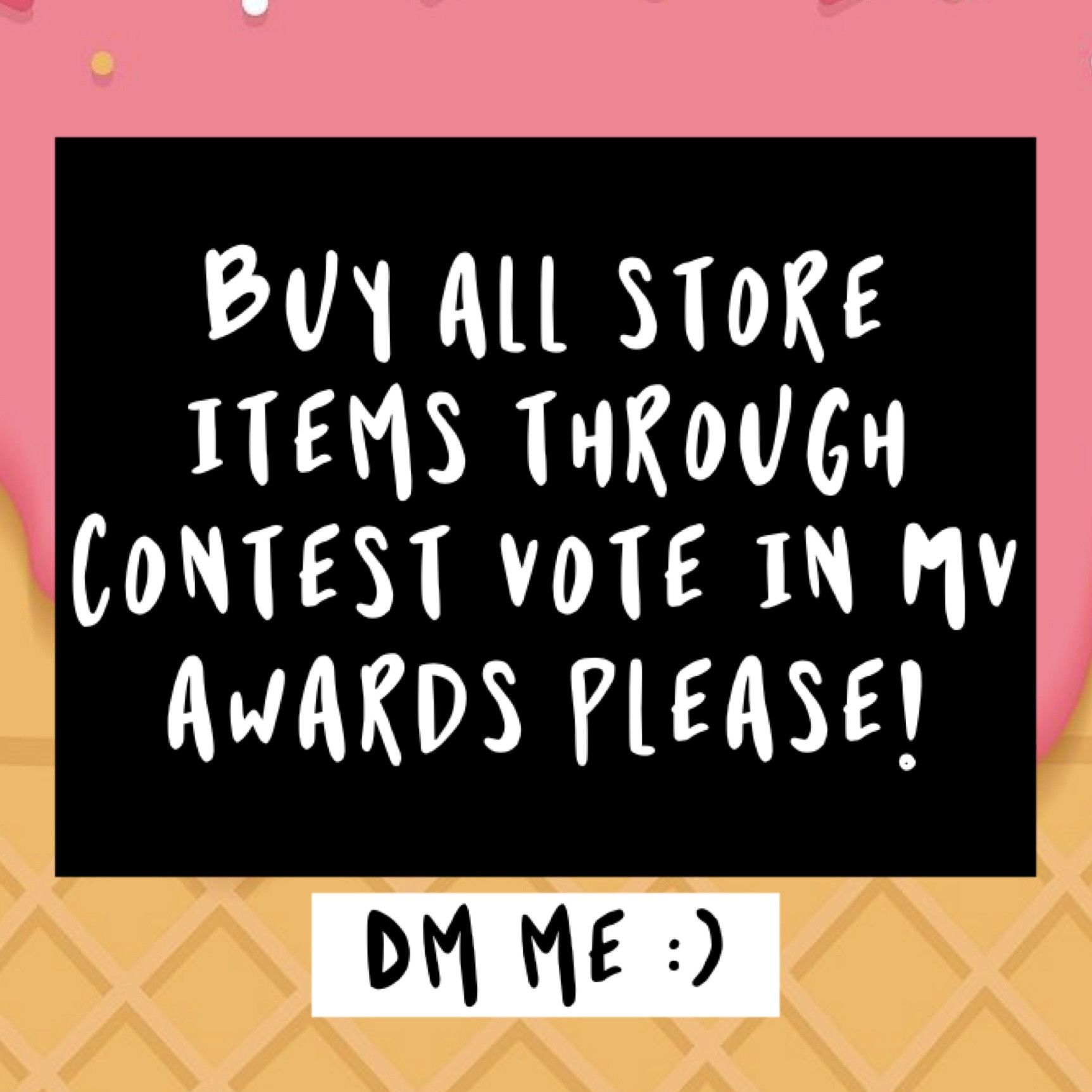 Buy All Store Items Through Contest Vote In MV Awards