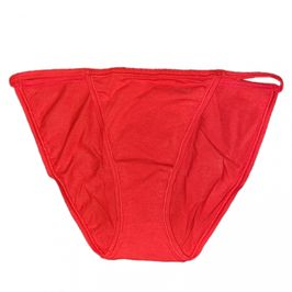 Victorias Secret Red Cotton Bikini Panties