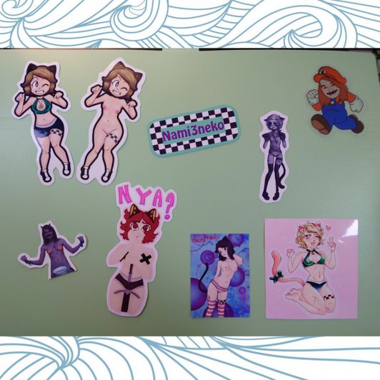 Nami Sticker pack! 5 pcs