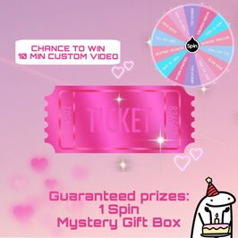 Ticket for Spin The Wheel On Birthday Stream