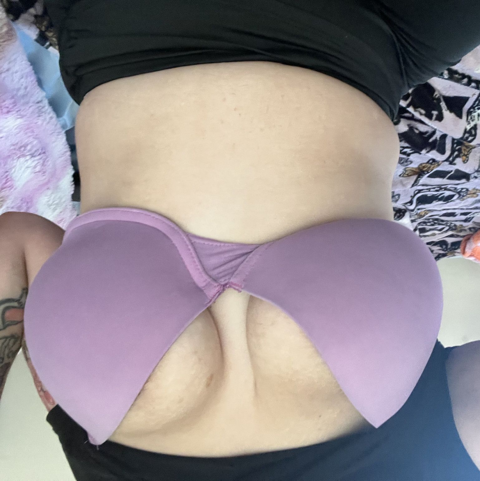 sweaty used juicy couture bra