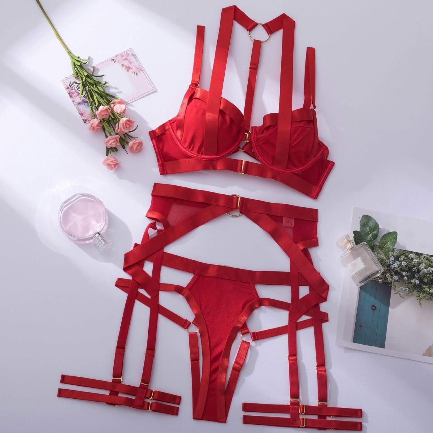 Gift Me: Red Lingerie Set